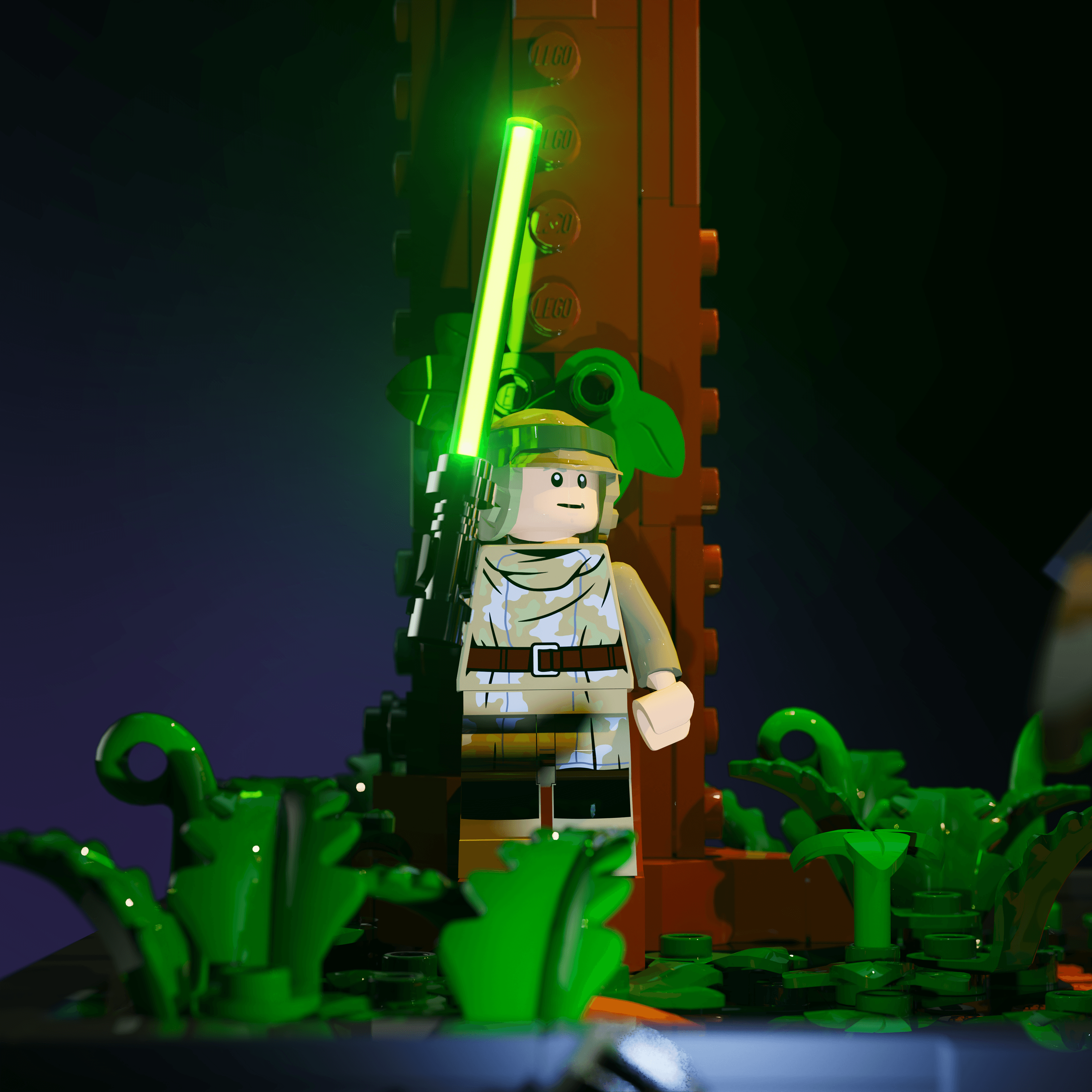 LEGO® 75353 Star Wars Endor Speeder Chase Diorama Işık Kiti