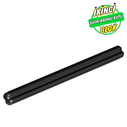LEGO® 370626 3706-11 Technic Axle 6 LEGO Technic Axles Siyah Sıfır