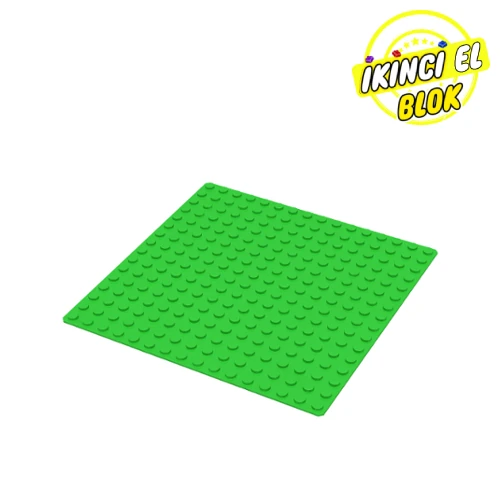 LEGO® Baseplate 16 x 16 Parlak Yeşil İkinci El
