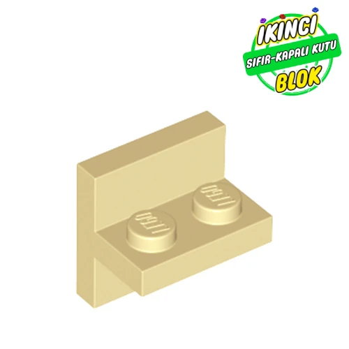 LEGO® 2 x 2 ve 1x2 Merkezli Bağlantı Bej Sıfır