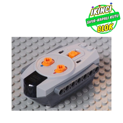 LEGO® 9V Kontrol Ünitesi Açık Mavimsi Gri Sıfır