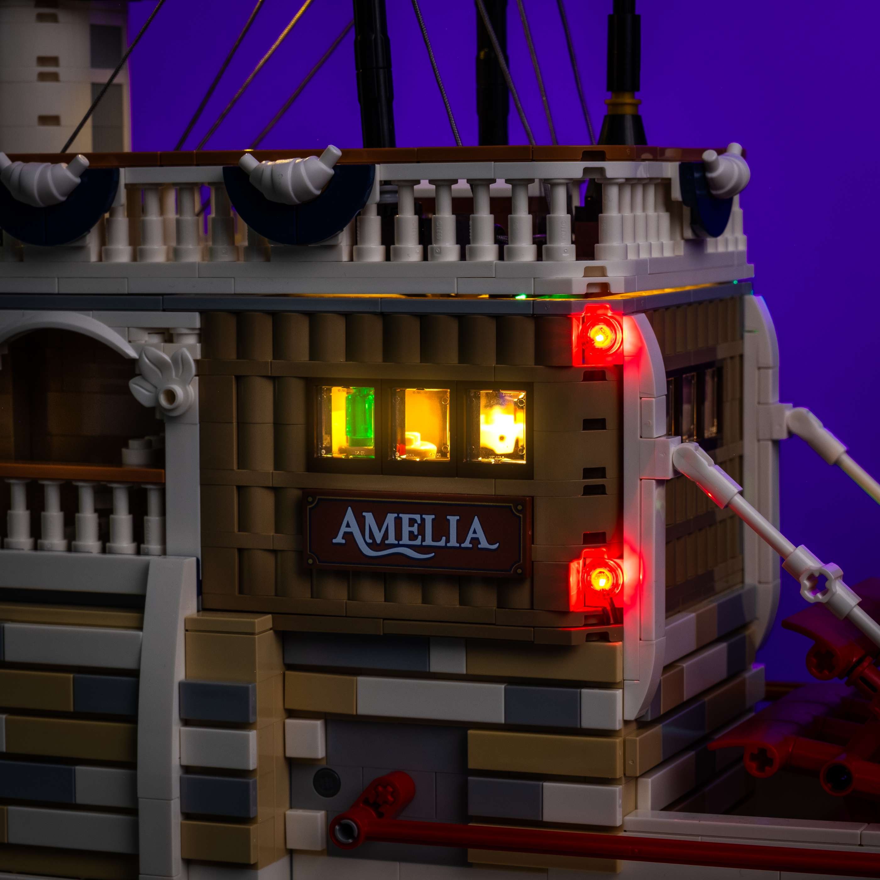 LEGO® 21356 River Steamboat Işık Kiti