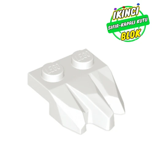 LEGO® Plate Special 2 x 3 with Rocks Beyaz Sıfır