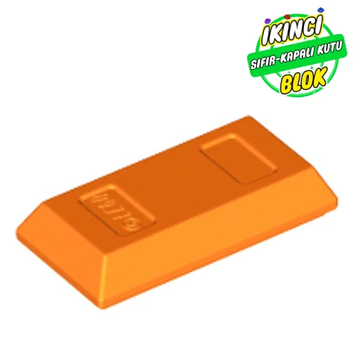 LEGO® 1 x 2 Külçe Turuncu Sıfır