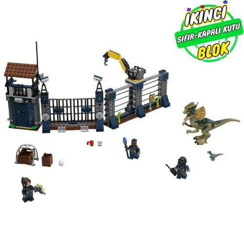 75931 LEGO® Dilophosaurus Outpost Attack Sıfır Kapalı Kutu
