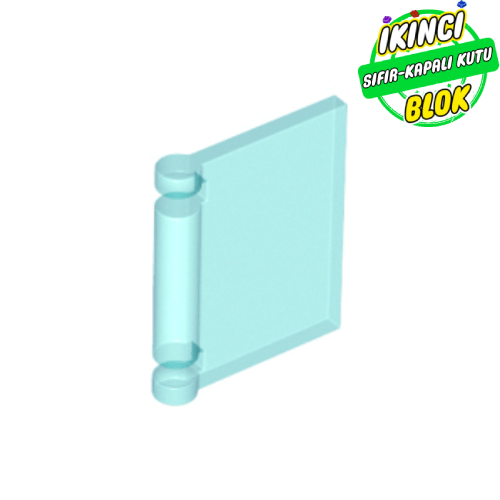 LEGO® Kitap Kapağı Şeffaf Açık Mavi Sıfır