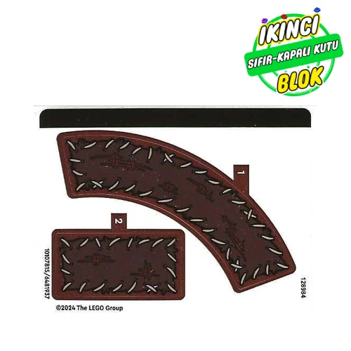 LEGO® Sticker Sheet for Set 76429-1 Renk Yok / Herhangi Bir Renk Sıfır