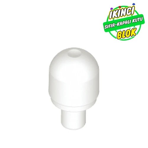 LEGO® Ampul Taraflı Çubuk Beyaz Sıfır