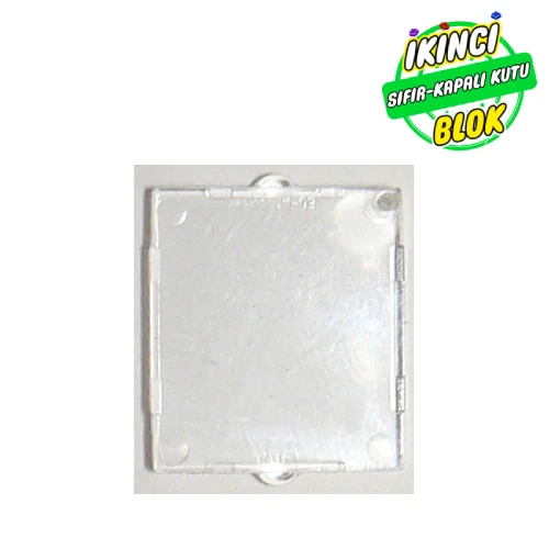 LEGO® Glass for Window 1 x 2 x 2 Flat Şeffaf Sıfır