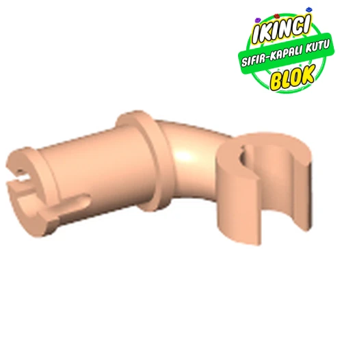 LEGO® Arm, Short, with Technic Pin Açık Nugat Sıfır