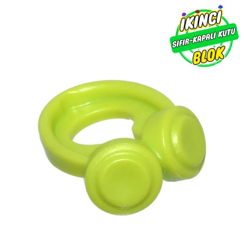 LEGO® Minifig Neckwear Headphones Limon Yeşili Sıfır