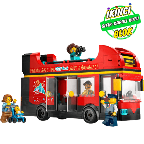 60407 LEGO® Double-Decker Sightseeing Bus Sıfır Kapalı Kutu