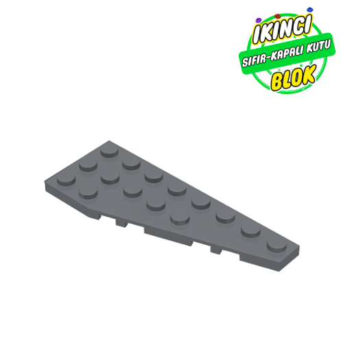 LEGO® 8 x 3 Pentagonal Sağ Koyu Mavimsi Gri Sıfır