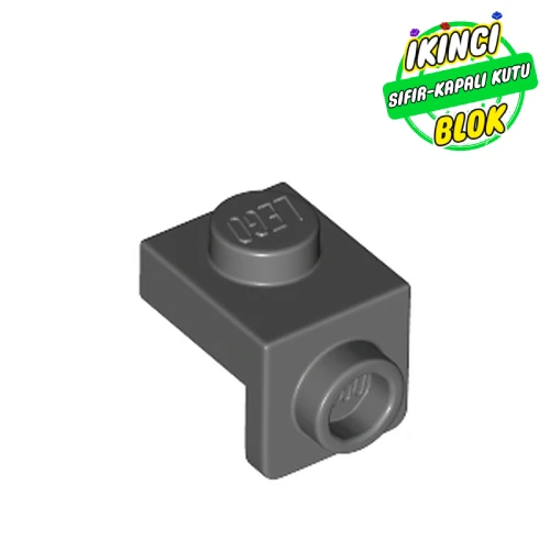 LEGO® Bracket 1 x 1 - 1 x 1 Koyu Mavimsi Gri Sıfır