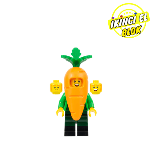LEGO® Minifigür Carrot Mascot - Minifigure İkinci El