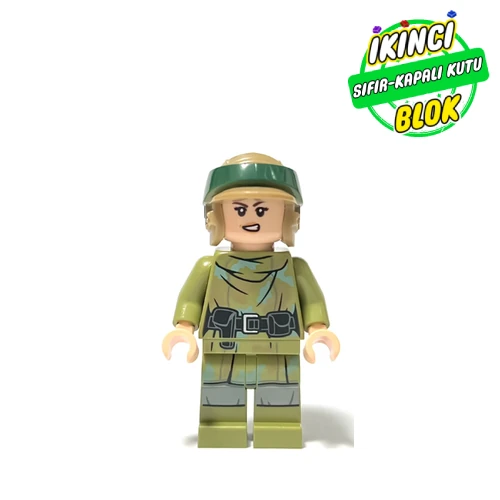 LEGO® Minifigür Princess Leia, Endor Outfit, Helmet Sıfır sw1264