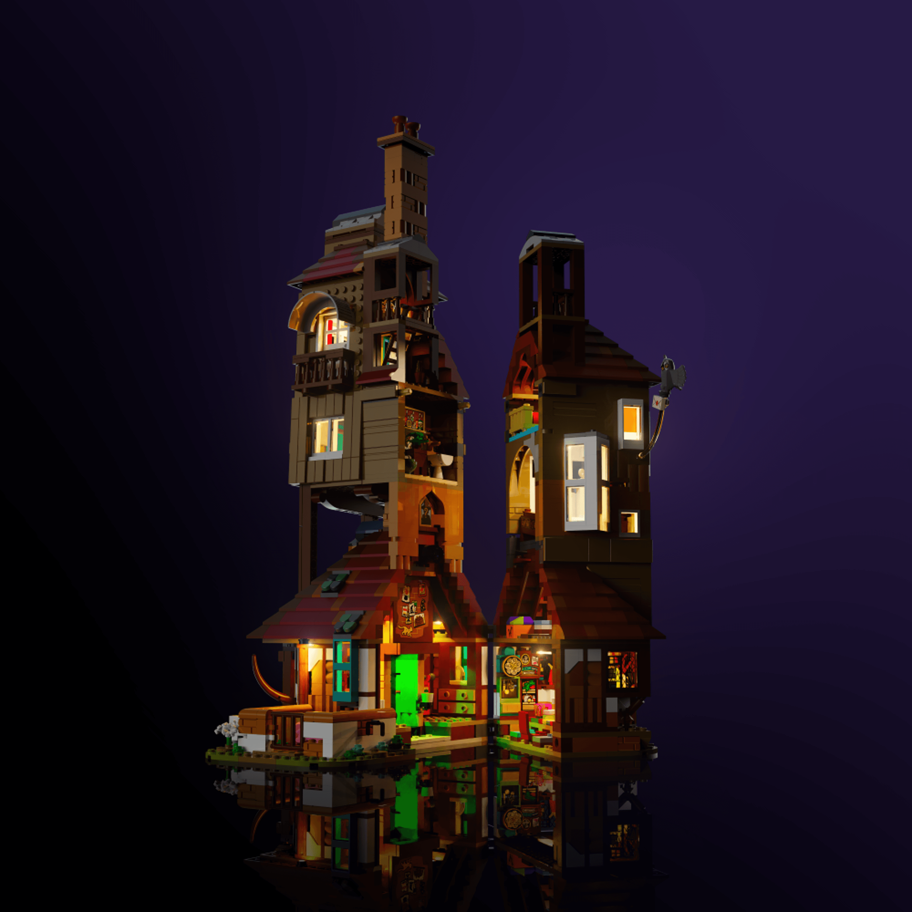 LEGO® 76437 Harry Potter The Burrow - Collectors' Edition Işık Kiti