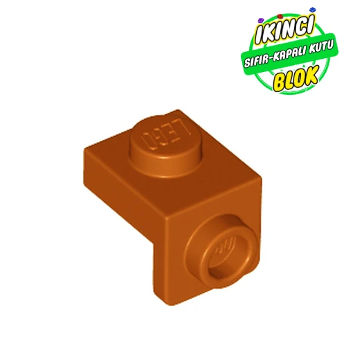 LEGO® Bracket 1 x 1 - 1 x 1 Koyu Turuncu Sıfır