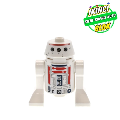 LEGO® Minifigür Astromech Droid, R5-D4, Dark Blue Center Panel Sıfır sw1403
