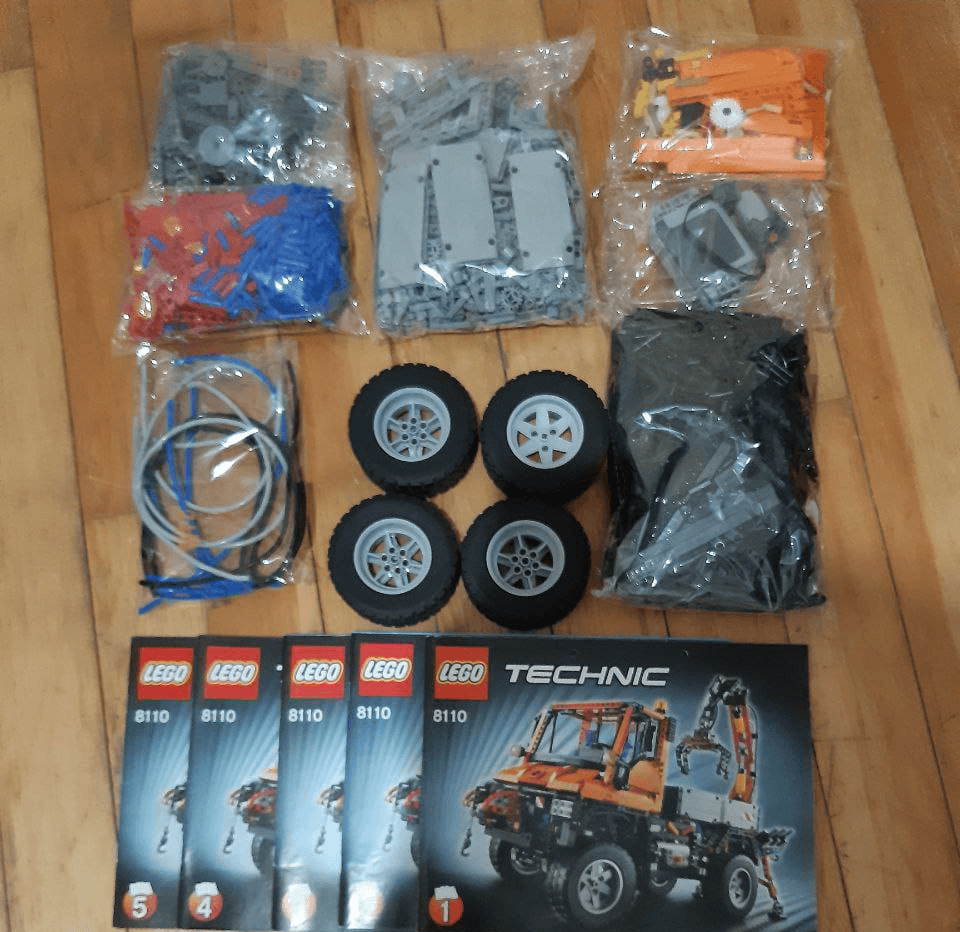 8110 LEGO® Mercedes-Benz Unimog U 400 İkinci el