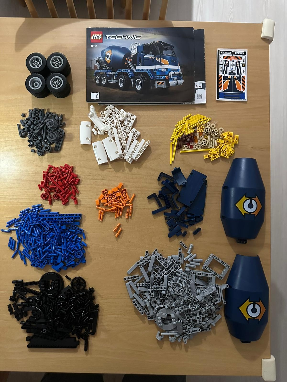 42112 LEGO® Concrete Mixer Truck İkinci el