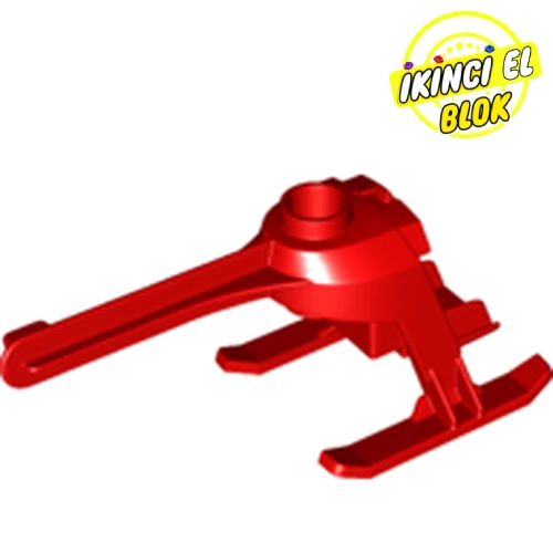 LEGO® Helicopter Tail and Landing Gear Kırmızı İkinci El
