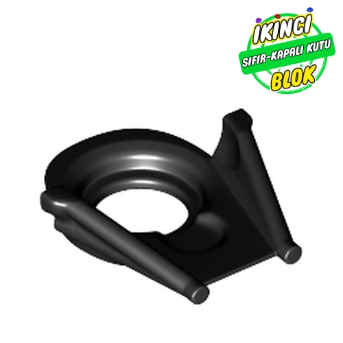 LEGO® Minifig Neckwear Collar SW Darth Vader Helmet Bottom Siyah Sıfır