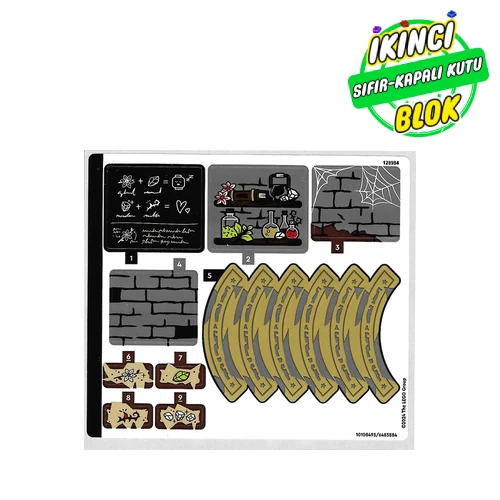 LEGO® Sticker Sheet for Set 76431-1 Renk Yok / Herhangi Bir Renk Sıfır