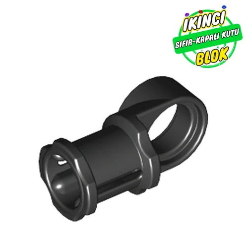 LEGO® Aks ve Pim Bağlayıcılı Dikey Siyah Sıfır