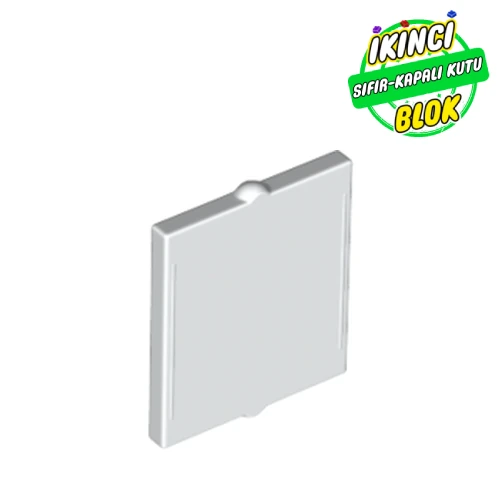 LEGO® Glass for Window 1 x 2 x 2 Flat Beyaz Sıfır