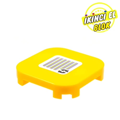 LEGO® 6326767 68869pb003-110 Tile Round Corners 4 x 4 x 2/3 with Double ...