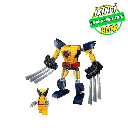 76202 LEGO® Wolverine Mech Armor Sıfır Kapalı Kutu