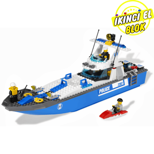 7287 LEGO® Police Boat İkinci el