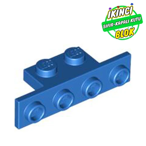 LEGO® 1 x 2 ve 1 x 4 Bağlayıcı Parça Mavi Sıfır