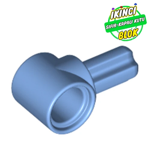 LEGO® 1L dişli çıkışlı Pin Bağlayıcısı Orta Mavi Sıfır