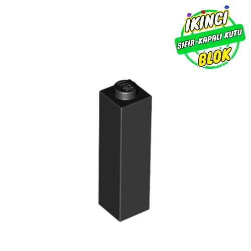 LEGO® Brick 1 x 1 x 3 Siyah Sıfır