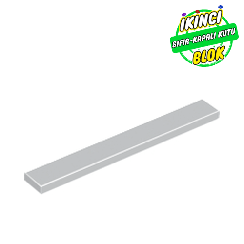 LEGO® 1 x 8 Düz Plaka Açık Mavimsi Gri Sıfır