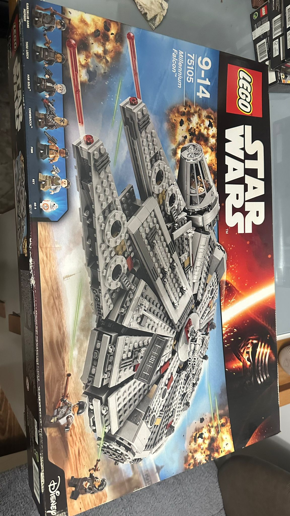 75105 LEGO® Millennium Falcon Sıfır Kapalı Kutu