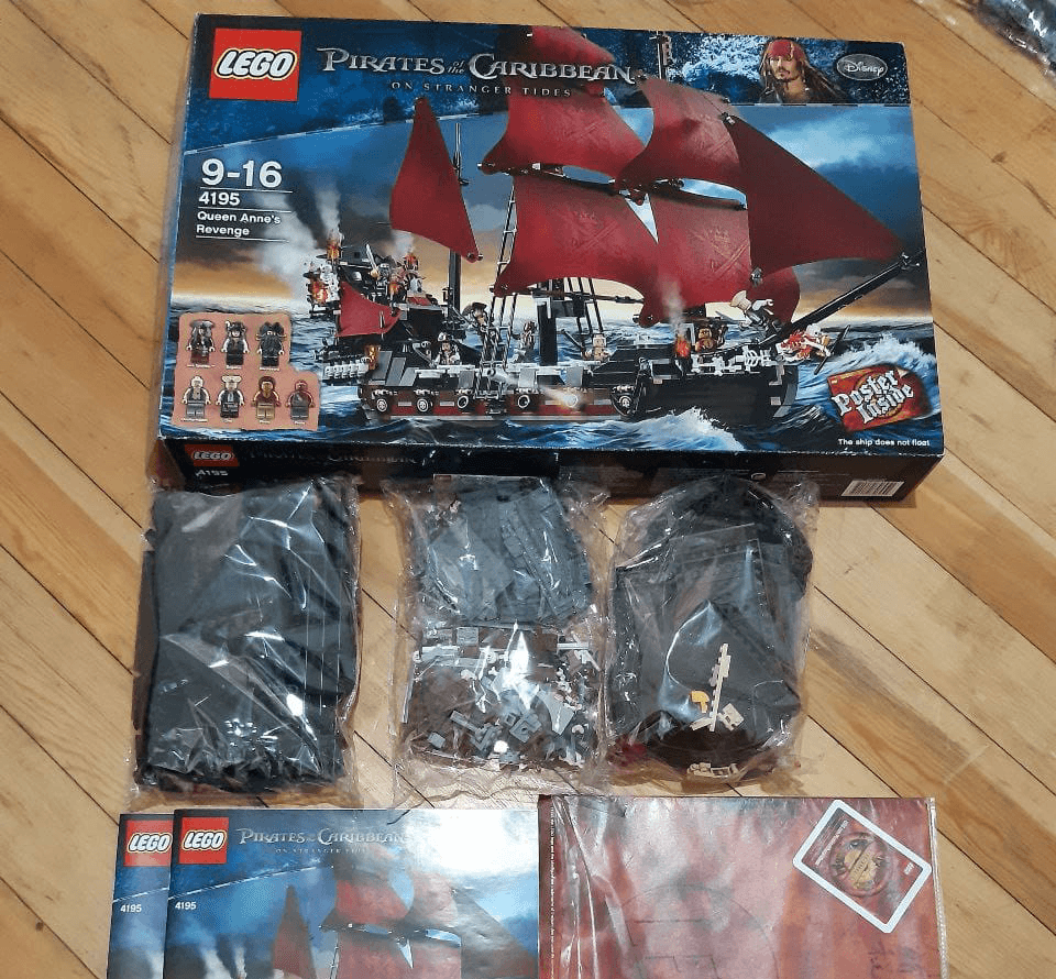 4195 LEGO® Kraliçe Anne'in İntikamı İkinci el
