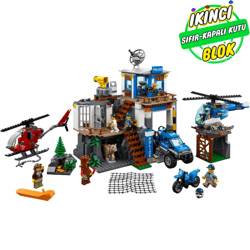 60174 LEGO® Mountain Police Headquarters Sıfır Kapalı Kutu
