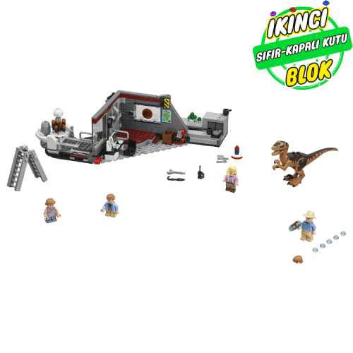 75932 LEGO® Jurassic Park Velociraptor Chase Sıfır Kapalı Kutu