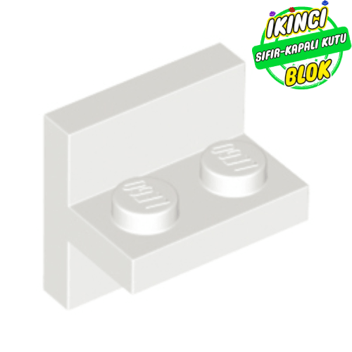 LEGO® 2 x 2 ve 1x2 Merkezli Bağlantı Beyaz Sıfır