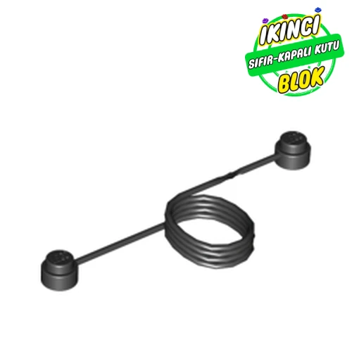 LEGO® String with End Studs 31L Overall Siyah Sıfır