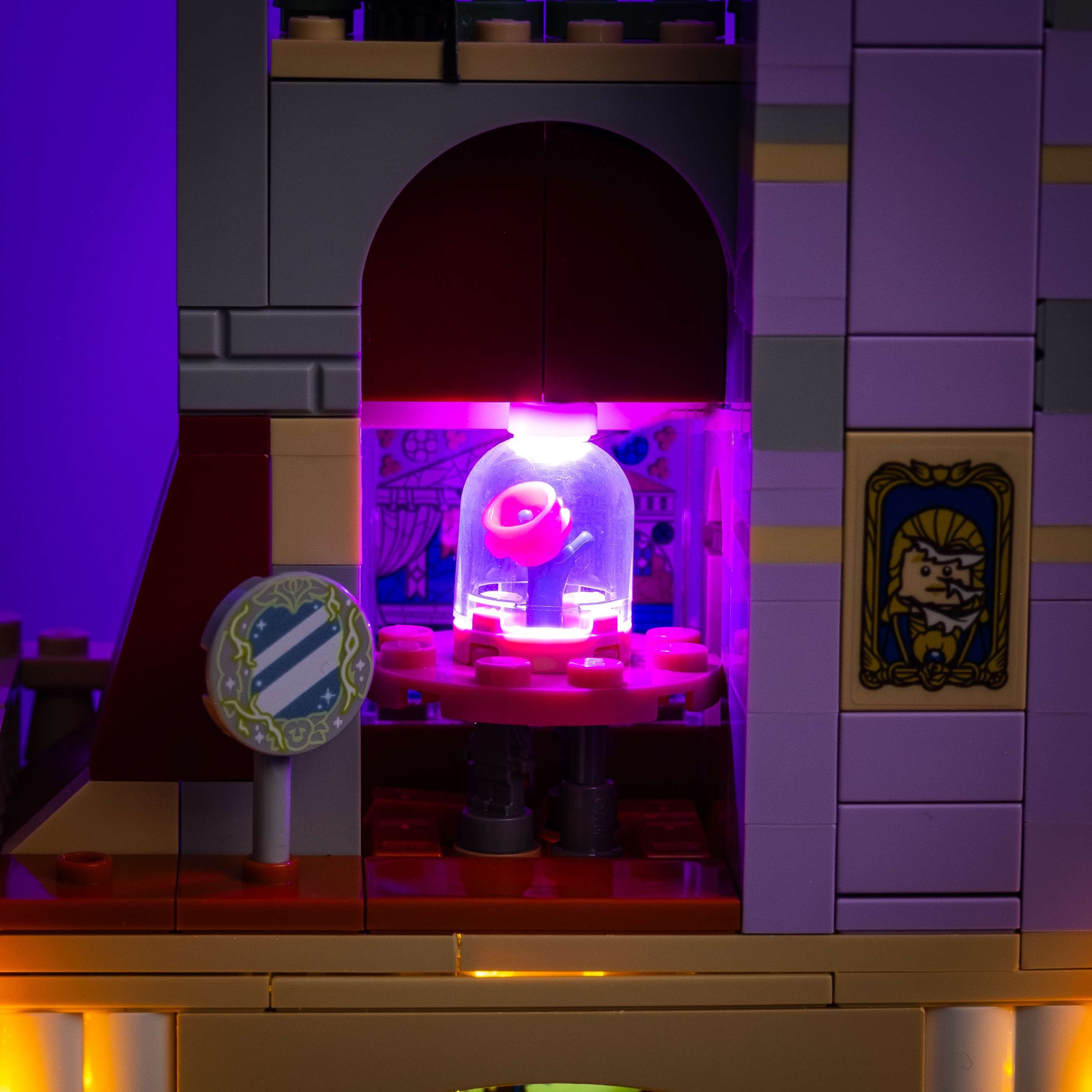LEGO® 43263 Beauty and the Beast Castle Işık Kiti