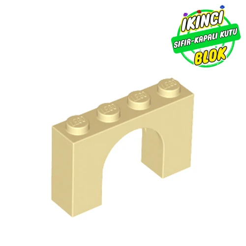 LEGO® Brick Arch 1 x 4 x 2 Bej Sıfır