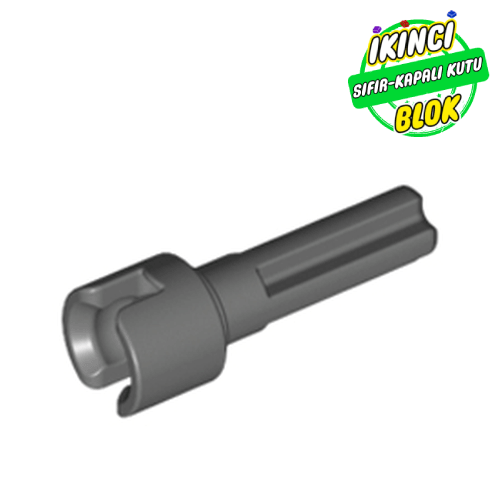 LEGO® 2l Bağlayıcılı Aks Koyu Mavimsi Gri Sıfır