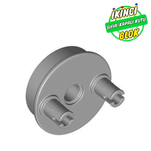 LEGO® Rotation Joint Disc with 2 Pins Açık Mavimsi Gri Sıfır