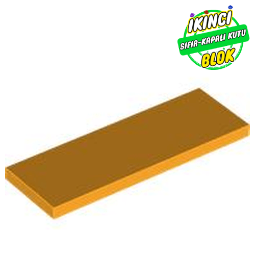 LEGO® 2 x 6 Düz Plaka Parlak Açık Turuncu Sıfır