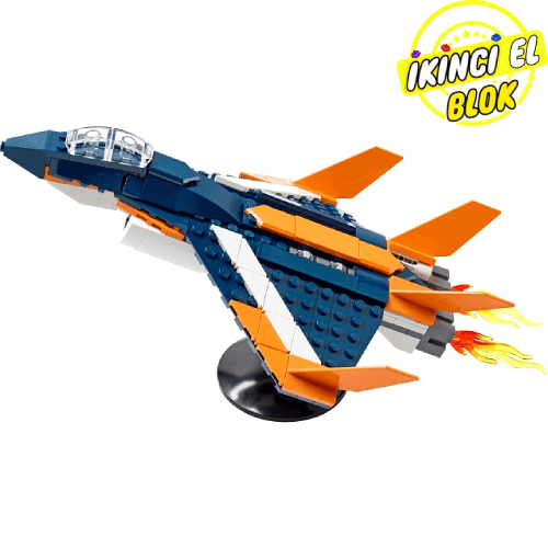 31126 LEGO® Supersonic-jet İkinci el