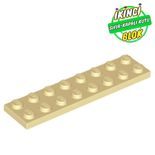 LEGO® Plate 2 x 8 Bej Sıfır